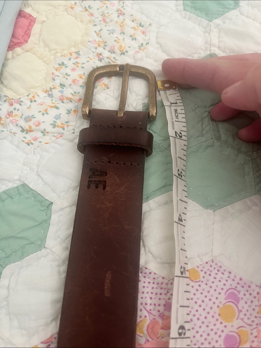 American Eagle Outfitters Brown Leather Belt - Picture 14 of 14